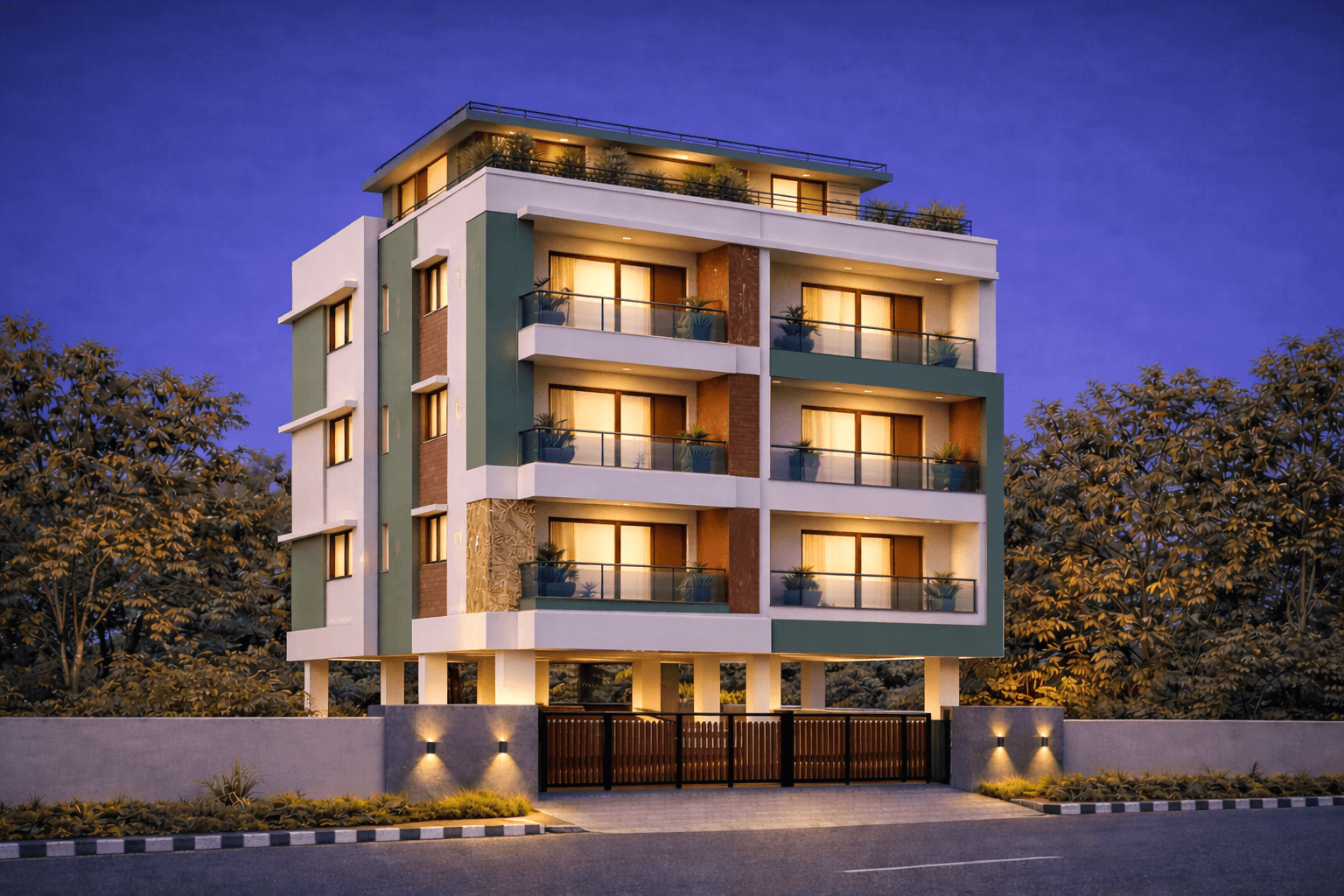 Irish apartments in Venkateshwara Street , Anakaputhur , Chennai Chennai by SBM Promoters